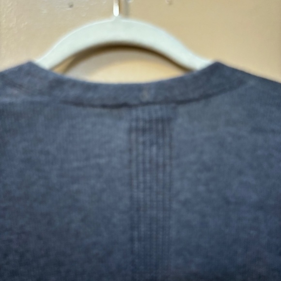 Gap Long Sleeve Open Front Knee Length Gray Cardigan Size XS - Picture 6 of 7